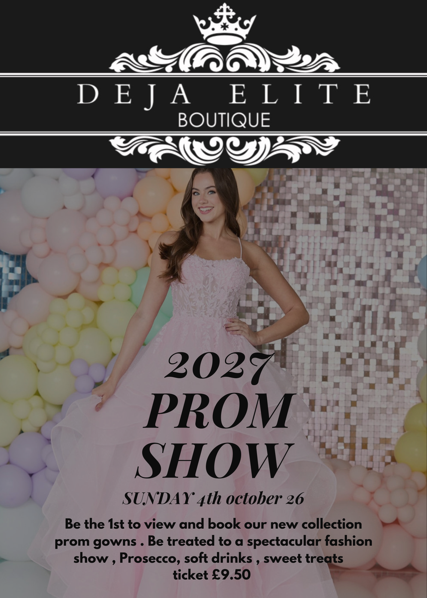PROM 2027 New Season Catwalk Launch Event . Sunday 4th October 1pm