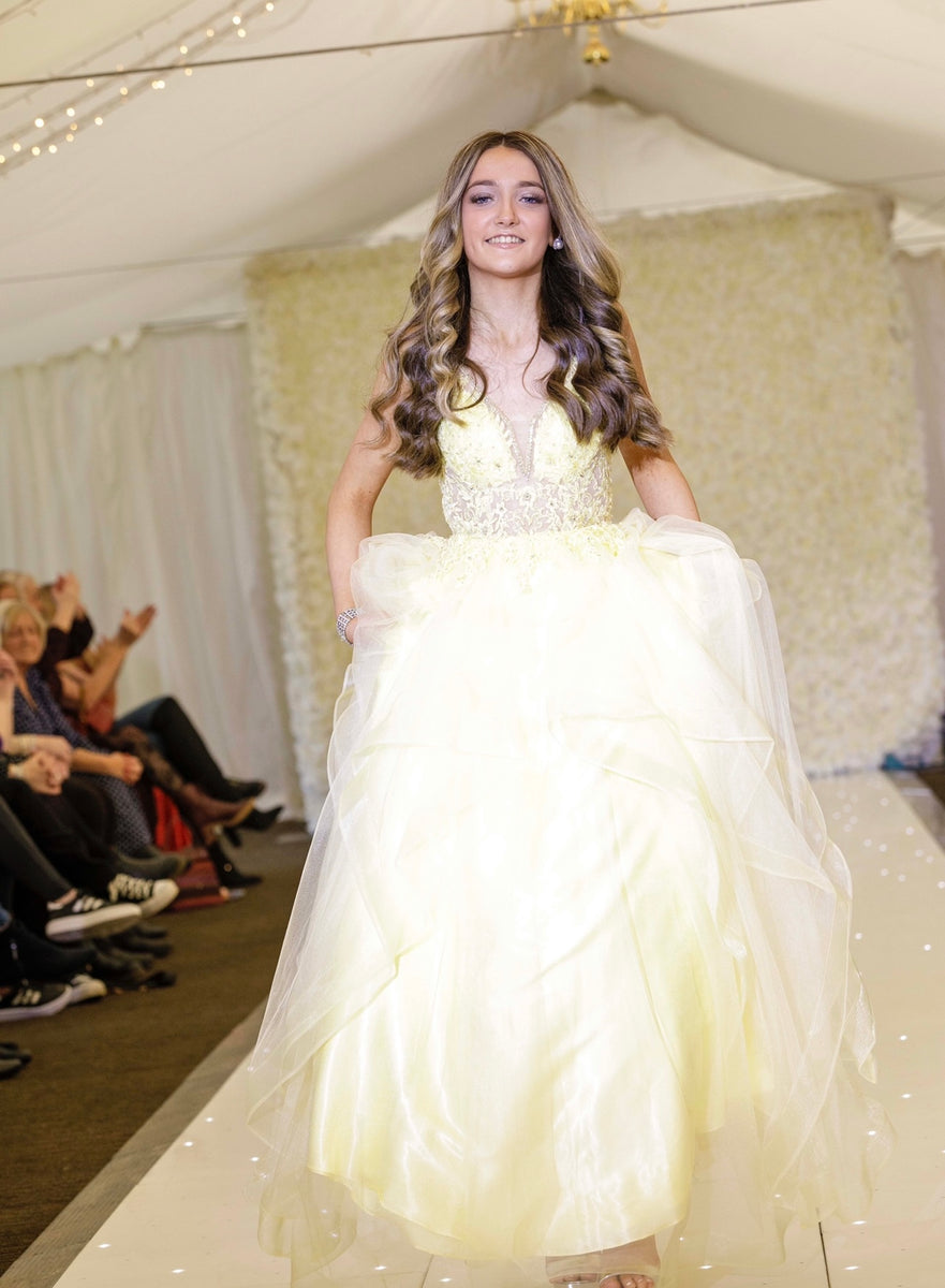 Lemon best sale ball gown