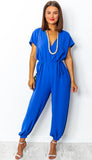 Tyler waist tie relaxed fit jumpsuit - 7 colours