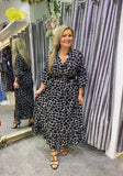 ‘Safari style’ maxi dress