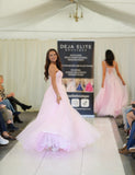 Ella corset tulle Ballgown pink, red, royal