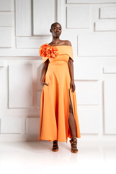 kevan jon kyoto flare dress Kevan Jon Kyoto Flare Dress - Pistacio