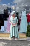 Kevan Jon Betty B skater flare dress in mint