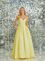 Blaine satin prom dress by Tiffany’s