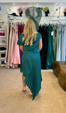 Kevan Jon Della dress in british racing green