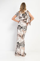 Kevan Jon Elodie frill ball dress