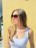 Petal sunglasses in light brown