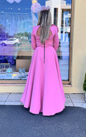 Kevan Jon Betty B skater flare dress fondant pink