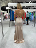 Selena sparkle hot fix diamante prom dress, evening dress