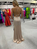 Selena sparkle hot fix diamante prom dress, evening dress
