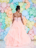 Evangelina by Tiffany’s Prom – Coral & Mint