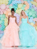 Evangelina by Tiffany’s Prom – Coral & Mint