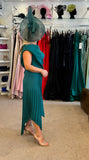 Kevan Jon Della dress in british racing green