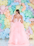 Ivie prom dress by Tiffanys Prom