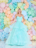 Evangelina by Tiffany’s Prom – Coral & Mint