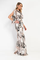 Kevan Jon Elodie frill ball dress