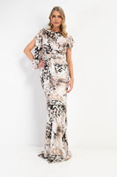 Kevan Jon Elodie frill ball dress