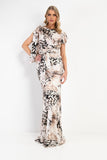 Kevan Jon Elodie frill ball dress