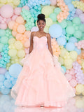 Evangelina by Tiffany’s Prom – Coral & Mint
