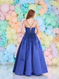 INESSA by Tiffanys satin ballgown prom dress