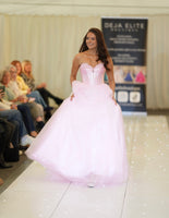 Ella corset tulle Ballgown pink, red, royal
