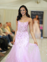 Bea fishtail prom dress by Tiffanys