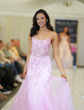 Bea fishtail prom dress by Tiffanys