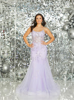 Bea fishtail prom dress by Tiffanys