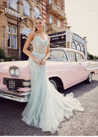 Bea fishtail prom dress by Tiffanys