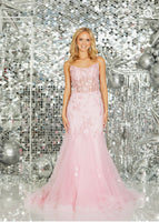 Bea fishtail prom dress by Tiffanys