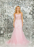 Bea fishtail prom dress by Tiffanys