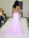 Bea fishtail prom dress by Tiffanys