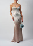 Selena sparkle hot fix diamante prom dress, evening dress