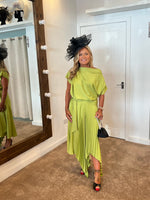 Kevan Jon mila dress pear green