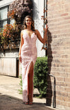 Astrid sparkle lace prom dress JX2104, bridesmaid dress