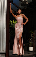 Charlie sparkle fitted prom dress JX3002, bridesmaid dress