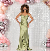 Aura by Tiffanys satin corset prom dress
