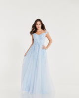 Baylin by Tiffanys fishtail prom dress