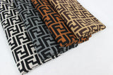 Luxe F print giant scarf - 4 colour ways