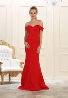 Bardot prom dress, bridesmaid dress 7 colours