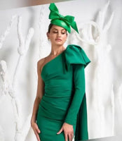 Kevan Jon Krystal dress in green