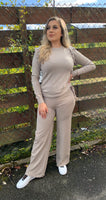 Polly knitted two piece loungewear set - 3 colours