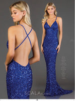 Scala USA evening gown prom dress style 47551
