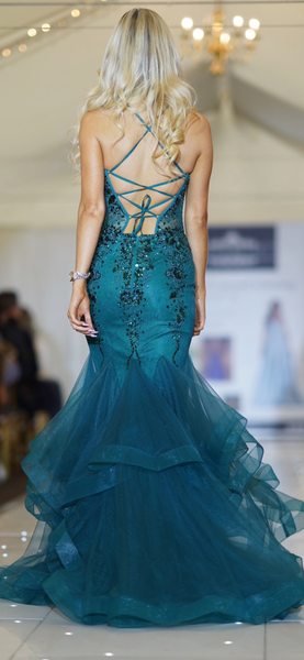 Monica top prom dress