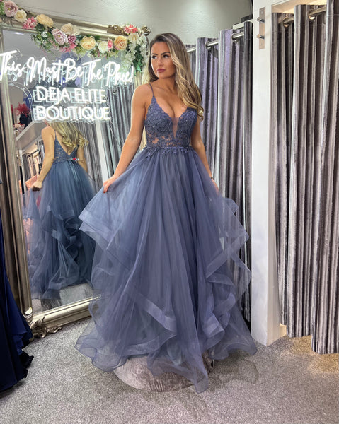 Ball gown prom top dresses