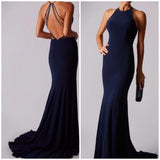 Barclay sparkle backless evening gown prom dress , bridesmaid dress- 6 colours