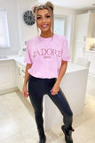 Pink  Jadore T shirt