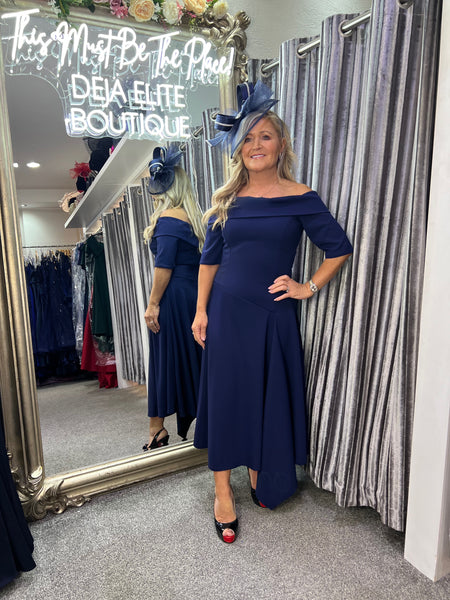 Asymmetric skater dress best sale