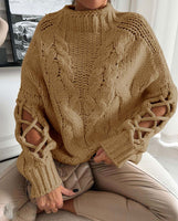 Chunky cable knit jumper 6 colours