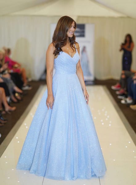 Tiffanys Jordan sparkle ballgown prom dress Deja Elite Boutique Tiffanys Jordan sparkle ballgown prom dress Deja Elite Boutique